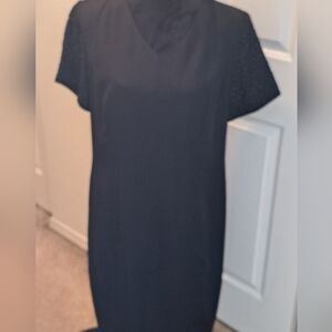 M.H.M. Black Special Sheath Occasion Dress